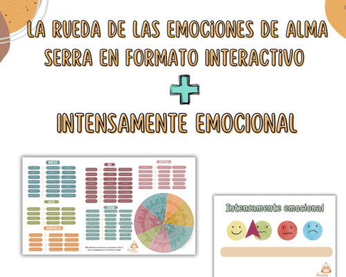 La rueda de las emociones de Alma Serra formato interactivo + Intensamente emocional