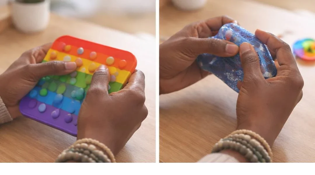 Finger toys para personas con trauma